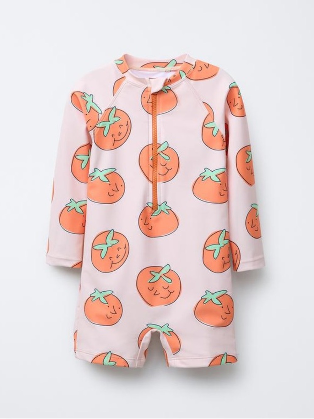 Zara Tomatoes Short Swimsuit Jumpsuit